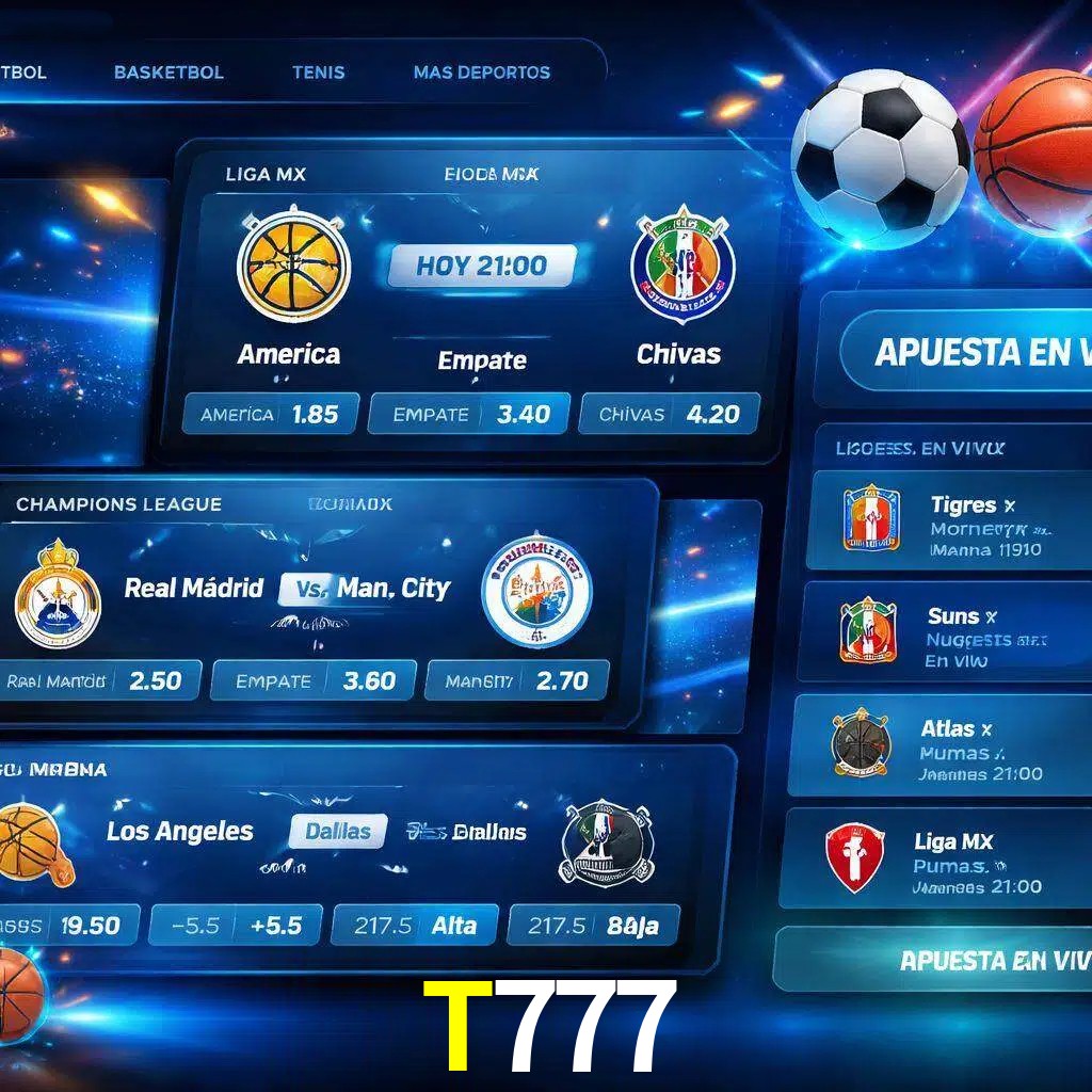 Mercados de apuestas deportivas T777 para jugadores en México